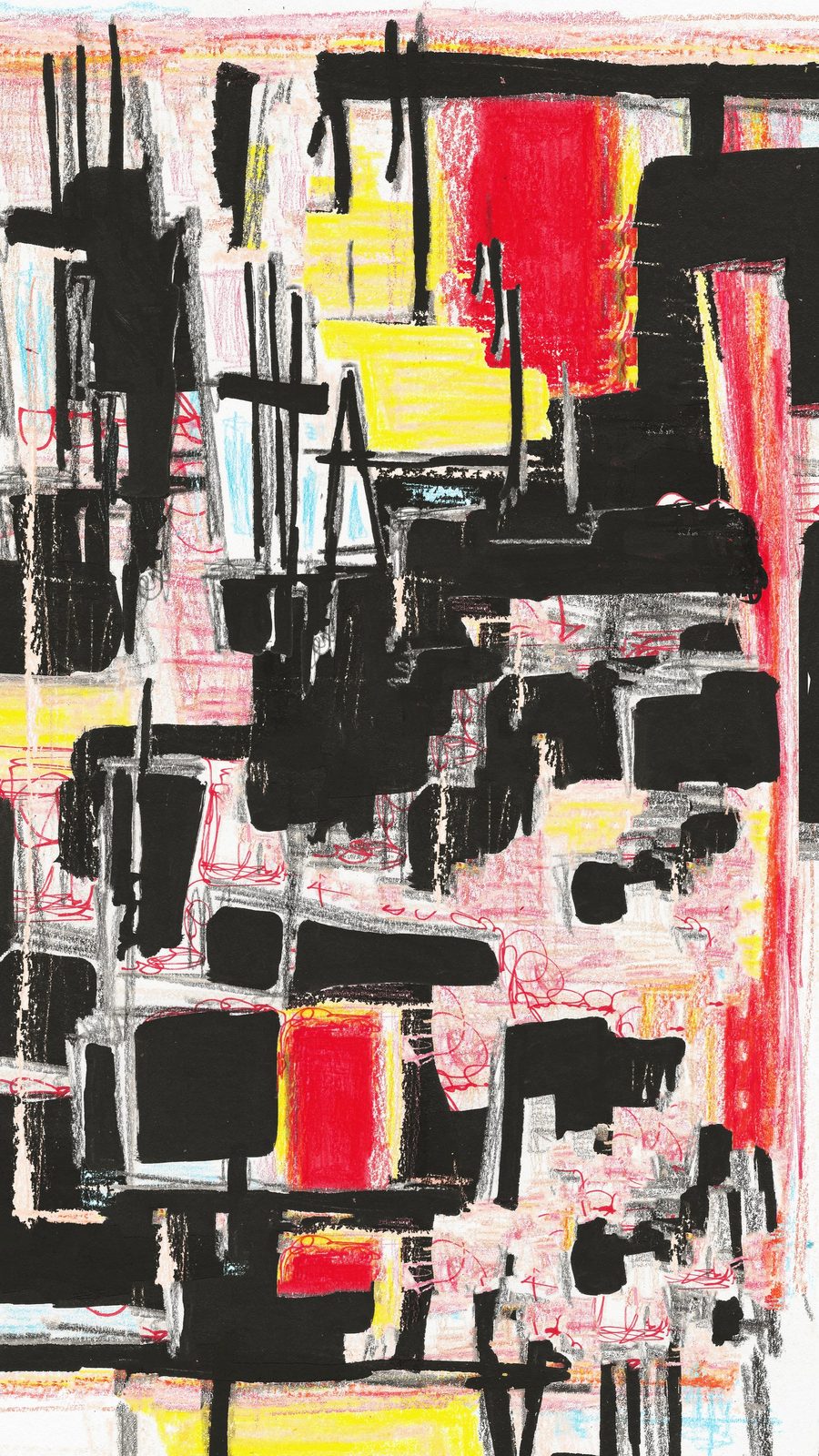 Untitled, Plate I, from Maps Beyond Human Time.