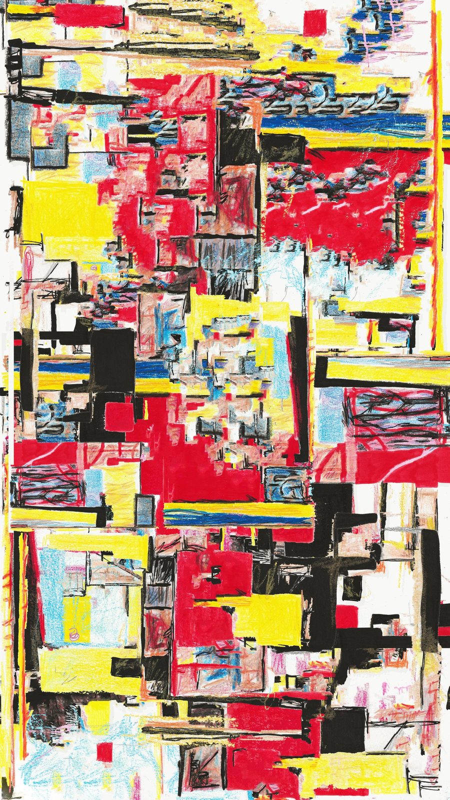 Untitled, Plate II, from Maps Beyond Human Time.