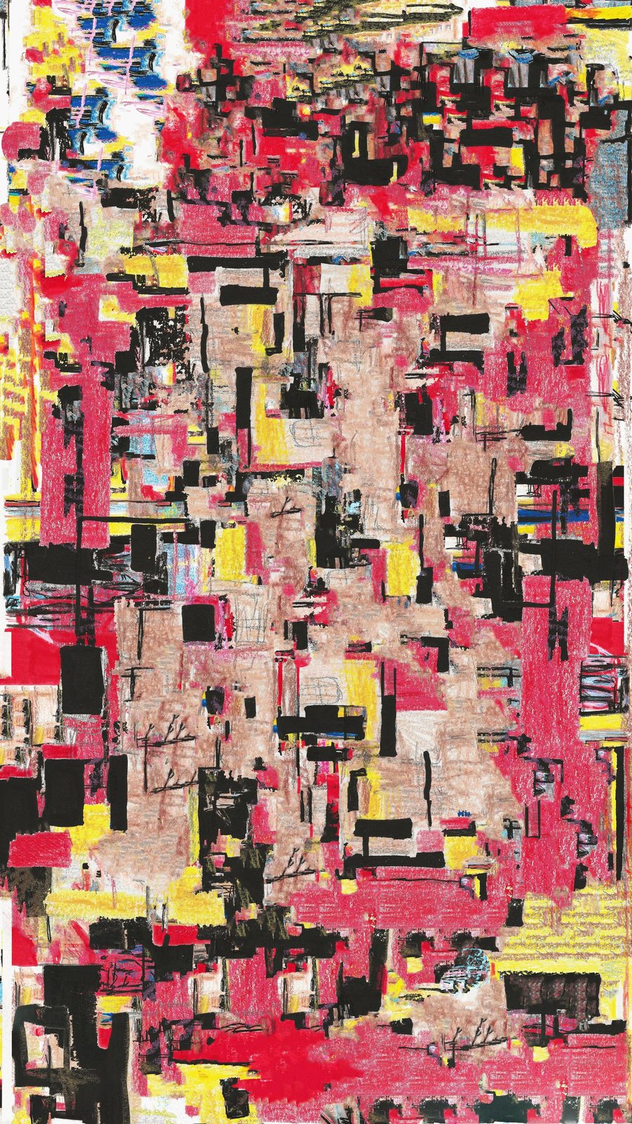 Untitled, Plate IV, from Maps Beyond Human Time.