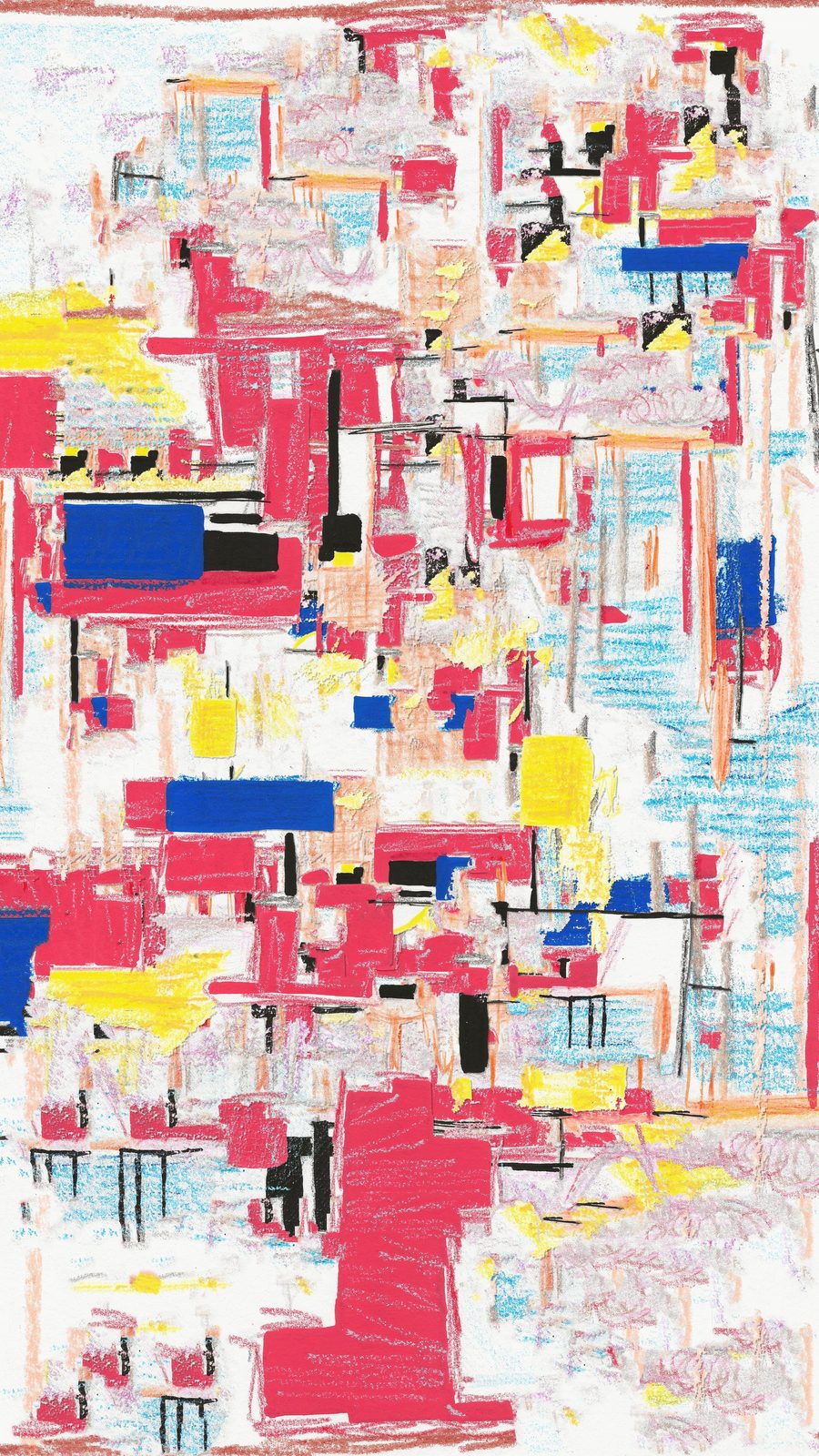 Untitled, Plate I, from Maps Beyond Human Time.