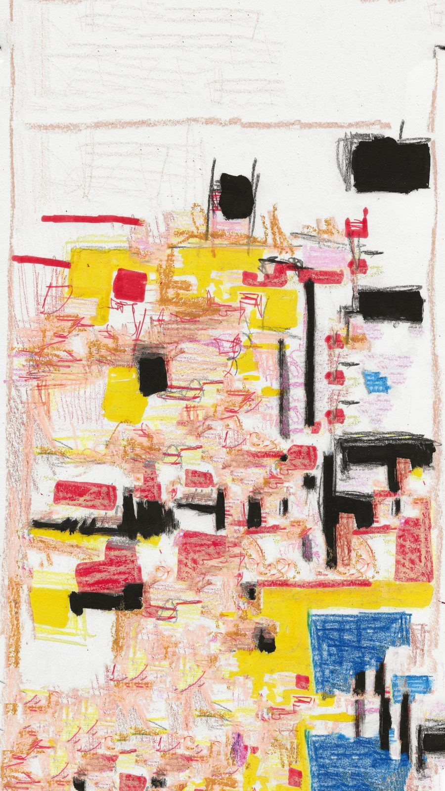 Untitled, Plate I, from Maps Beyond Human Time.
